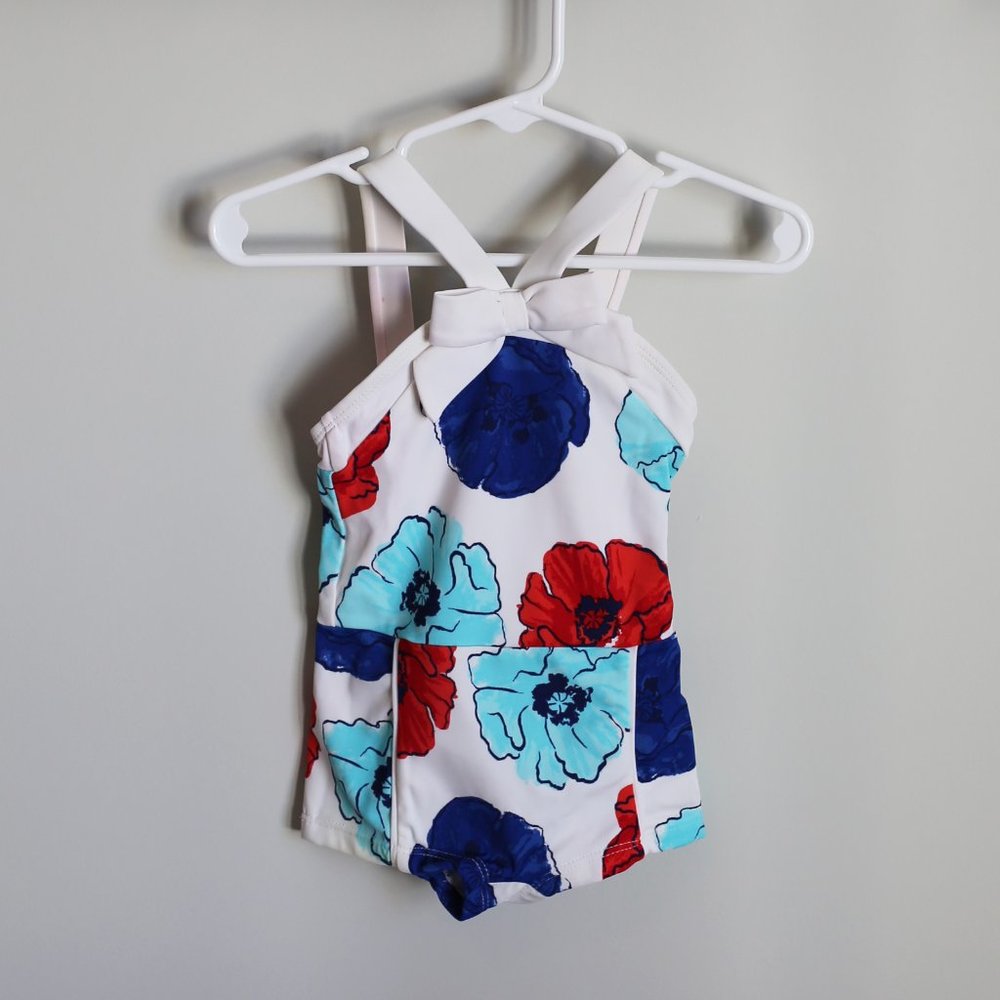 Janie and Jack 6-12 month retro swimsuit